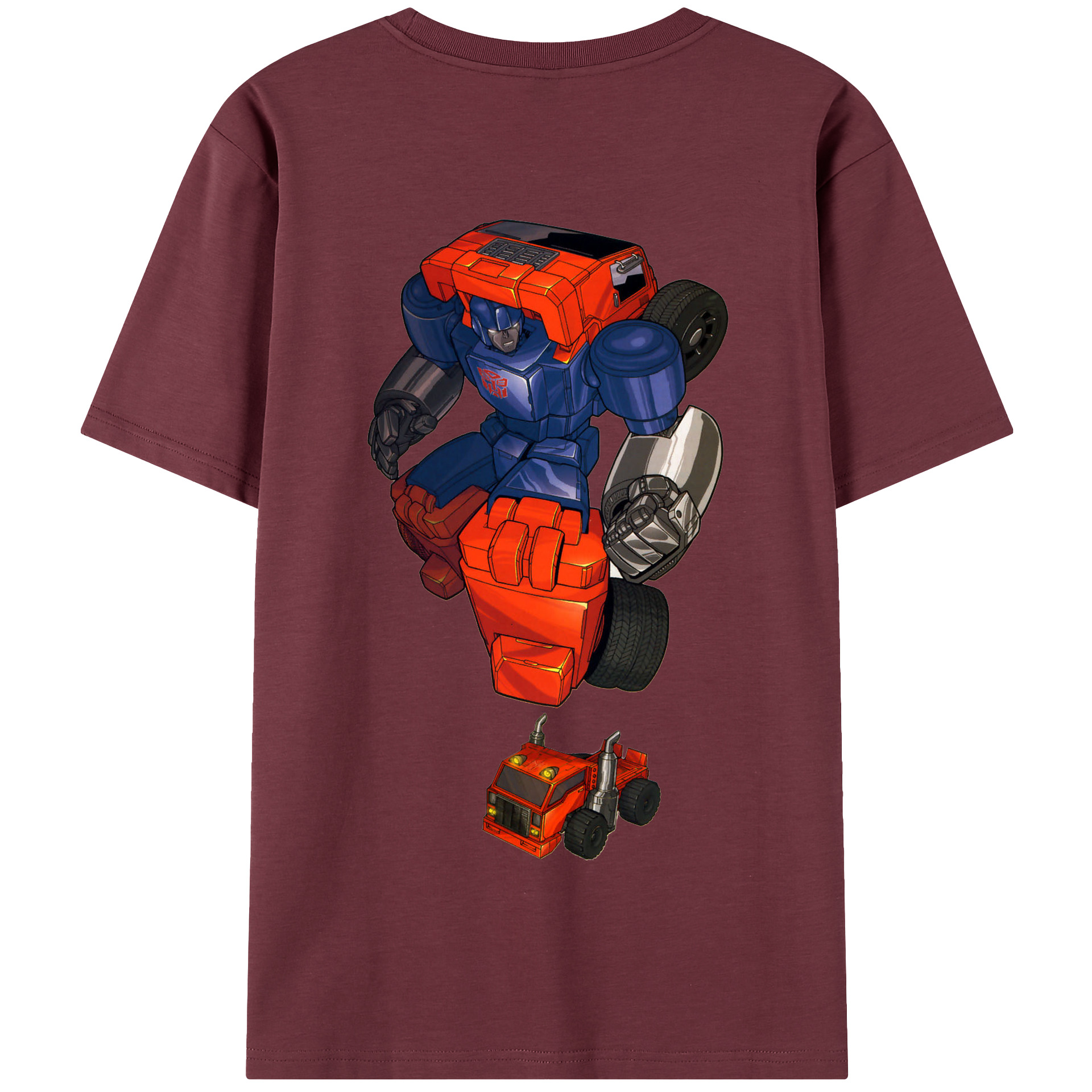 （画像用）  綿100％半袖Tシャツ（背面プリント）